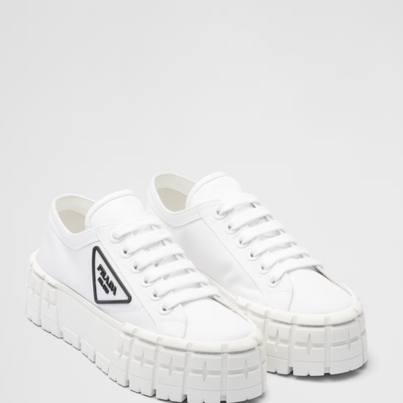 Prada - Double Wheel Re-Nylon gabardine sneakers - Picture 5 of 6